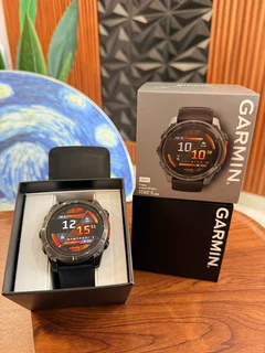 Garmin Fenix 8 – 51 Mm, Amoled Slate Grey With Black Silicone Band