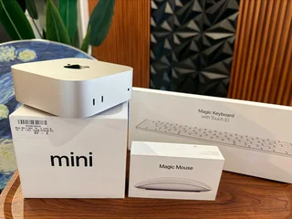 Apple Mac Mini M4 Chip With 10-Core CPU And 10-Core GPU, 16GB , 256GB SSD COMBO