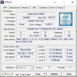 Intel i5 6th Gen Desktop PC