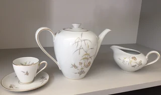 Vintage KPM Krister Germany tea set