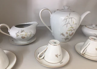Vintage KPM Krister Germany tea set