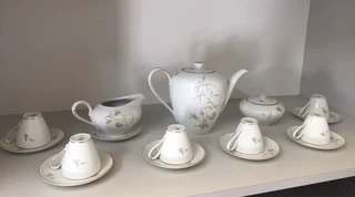 Vintage KPM Krister Germany tea set