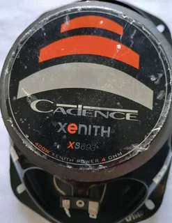 Cadence Xenith car speaker set (STILL AVAILABLE)