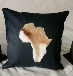 Handmade Quality Cushion covers with Springbok skin motifs