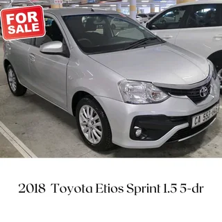 2018  Toyota Etios Sprint 1.5 5-dr