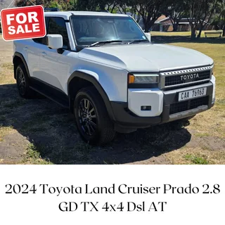 2024 Toyota Land Cruiser Prado 2.8 GD TX 4x4 Dsl AT