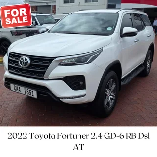 2022 Toyota Fortuner 2.4 GD-6 RB Dsl AT