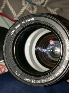 Sigma for Nikon 18-200 mm lens