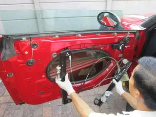 Electric,manual Window Lift Repairs Window Stuck Halfway?.