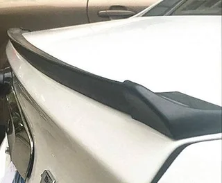 Samurai style rear spoilers