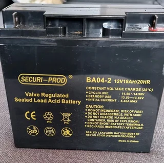 12v 20ah battery brand new unused