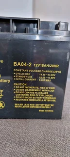 12v 20ah battery brand new unused