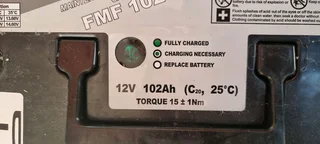 Excis FMF102 12v 102ah maintenance free deep cycle battery