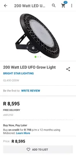 200 watt Bright Star LED Grow Lights