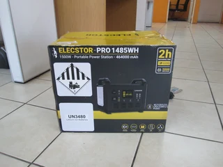 Brand New Elecstor Pro 1485wh 1500w-portable Power Station In Box