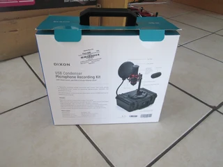 Dixon Usb Condenser Microphone Recording Kit In Box