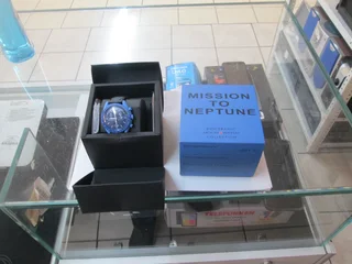 Swatch Omega Mission To Neptune In Box