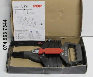 POP PS25  Heavy Duty Lazy Tong Pop Rivet Tool*NEW*