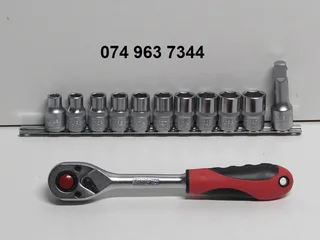 Gedore Red 1/2inch Drive 12pc Chrome Vanadium Socket Set*NEW*