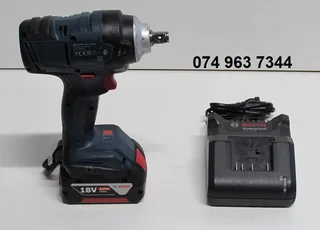 Bosch Professional GDS18V-400 Cordless Lithium Ion Impact Wrench Set