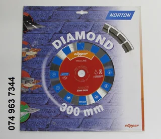 Norton Clipper Pro-Line ZDH DUO Diamond Blade – 12inch / 300mm*NEW*
