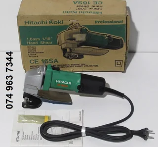Hitachi CE16SA 400W Sheet Metal Shear / Nibbler*NEW*