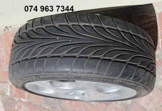 Momo 16 Inch Mag Wheel With Dunlop Tyre