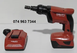 Hilti ST1800-A22 5.2Ah Industrial Cordless Screwdriver Set with Adjustable Torque for Steel / Metal