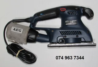 AEG OSS-2590V 250W 1/3 Sheet Variable Speed Orbital Sander