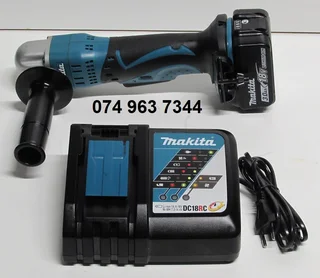 MAKITA DDA350ZK 18V Cordless Rotary 10mm Chuck Angle Drill Set