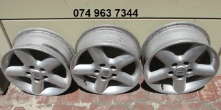 Nissan 16 Inch Bakkie / SUV Mag Wheels 5 Hole *X 3 Rims