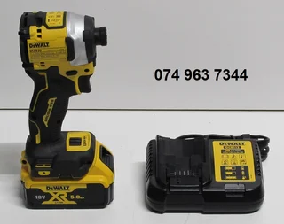 DEWALT DCF850 18V 5Ah Ultra Compact 205Nm Brushless Impact Driver Set