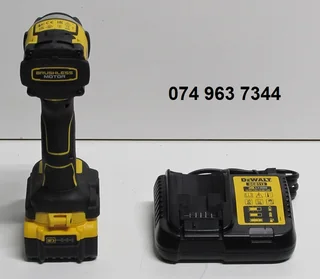 DEWALT DCF850 18V 5Ah Ultra Compact 205Nm Brushless Impact Driver Set