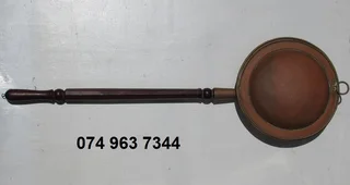 Antique or Vintage Copper / Brass Bed Warming Pan