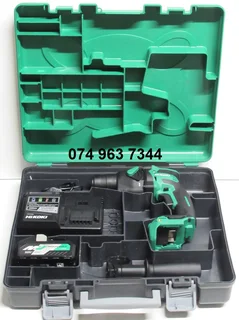 HIKOKI DH18DPB 18V 8Ah Ultra Compact Brushless Cordless SDS&#43; Rotary Hammer Drill Set*AS NEW*