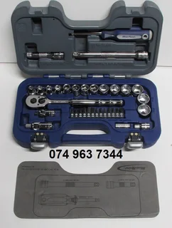 Blue-Point Snap-On 35pc 3/8&#34; Drive Heavy Duty Socket and Bit Set*AS NEW*