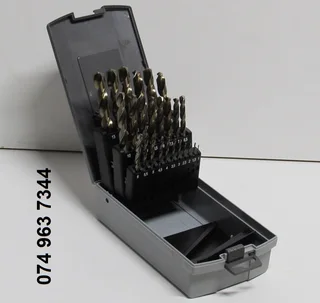 Euroboor TDS.200 Industrial Cobalt HSS Steel Drill Bit Set 25 Piece*AS NEW*