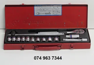 King Tony 4012MR 14pc 1/2&#34; Drive 12 Point Socket Wrench Set