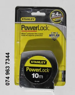 Stanley Powerlock 10m Professional Tape Measure*NEW*