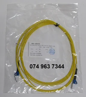 ADC KRONE 3.5M Fiber Patch Cable – LC/UPC to LC/UPC Single Mode Simplex*NEW*