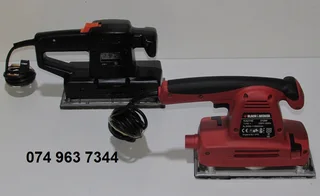 Black &amp; Decker 1/2 Sheet 310W Variable Speed Orbital Sanders