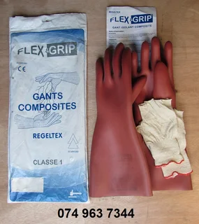 Regeltex Flex and Grip Insulating Class 1 Electricians Gloves*NEW*