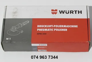 Wurth DPM250 Pneumatic 180mm Polishing Machine*NEW*