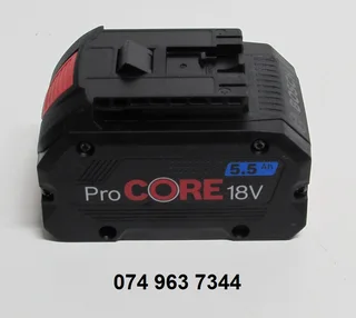 Bosch Professional ProCORE 18V 5.5Ah Second Generation Industrial Lithium Ion Batteries