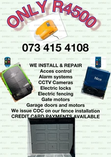 Automatic gates and garage doors