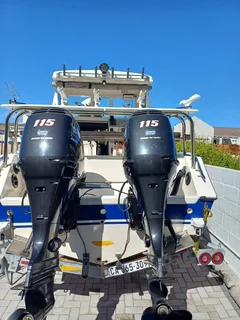 Vision 24 with 2 x 115 Suzuki 4 Strokes