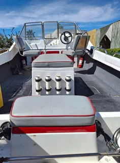 Invader Cat 5M 2 x 60 Yamaha trim and tilt