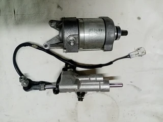 YAMAHA R1 big bang starter motor and steering damper [14b model]