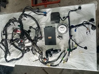 Yamaha R1 Complete Working Harness With Lock Set And Ecu  [4c8 Model 07-08]