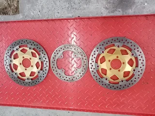 KAWASAKI ZX12 set of rims from gen 2 model 2003